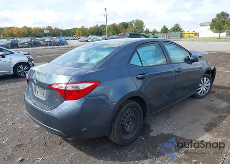 2014 Toyota Corolla Le z USA, uszkodzony, nr VIN 2T1BURHE8EC042012